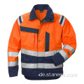 Wärme Winter wasserdichte Arbeitskleidung Hi Vis Safety Jacke